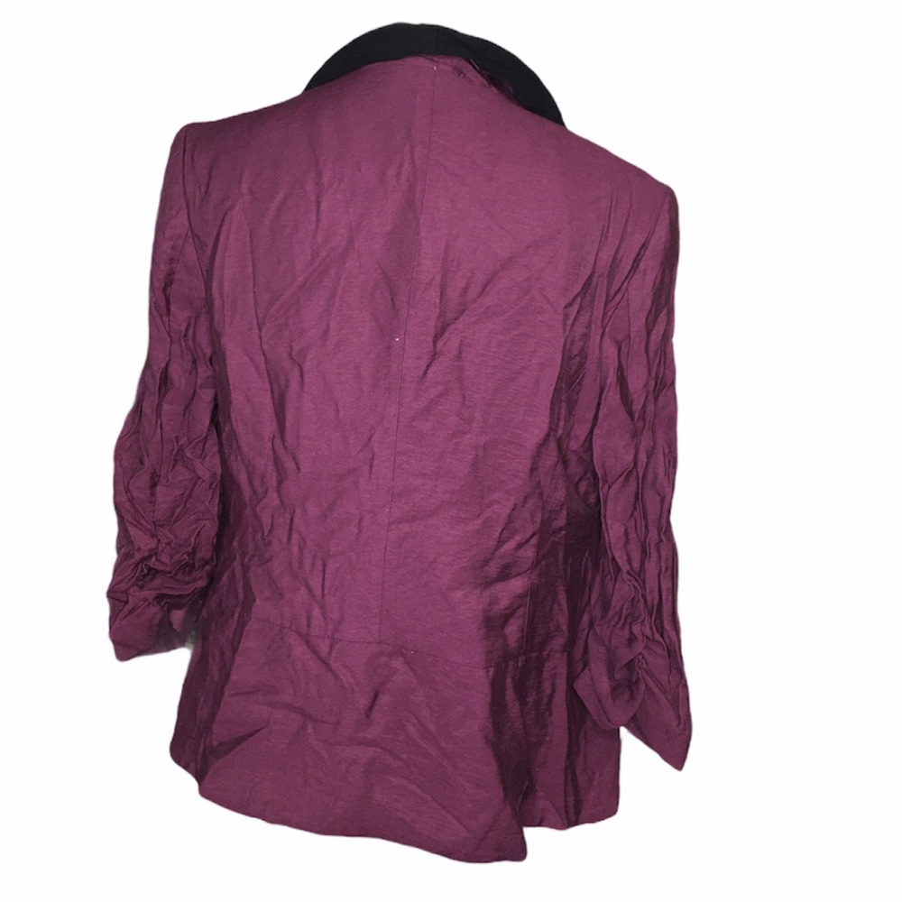 Lc Lauren Conrad Solid Plum Jacket - image 2